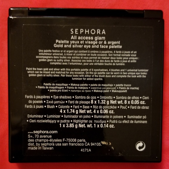 Sephora All Access Glam Eye Face Palette - Picture 2 of 4